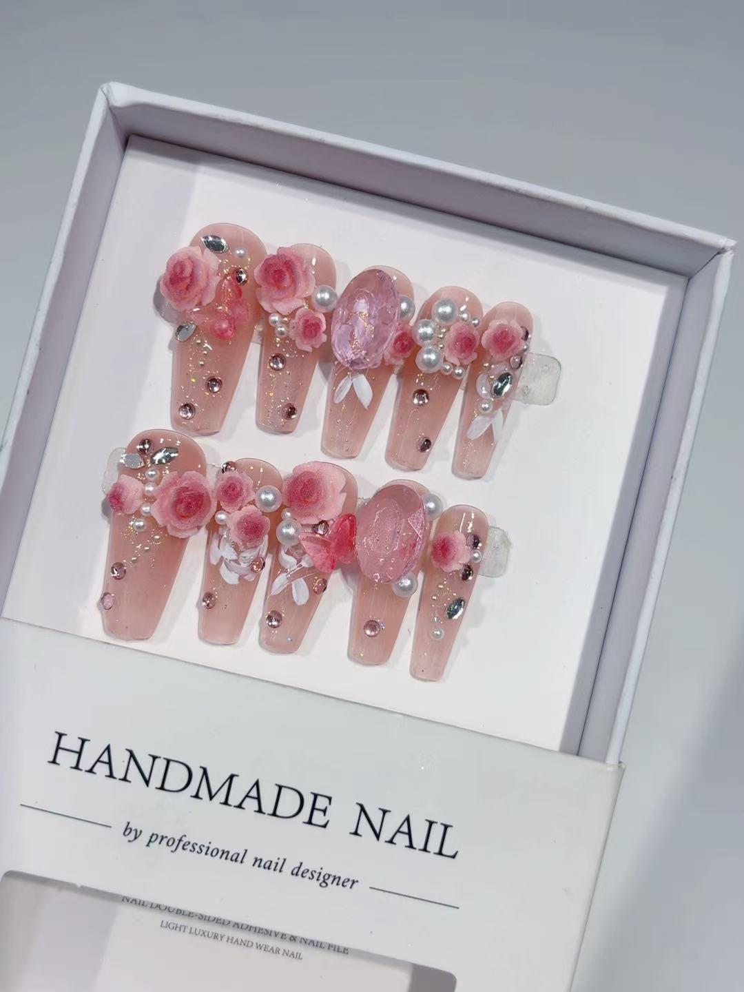 D Series (1) · Deluxe Premium Press-On Nail Set