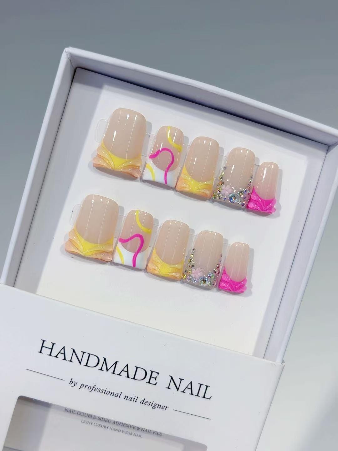 L Series・Luxury Premium Press-On Nail Set