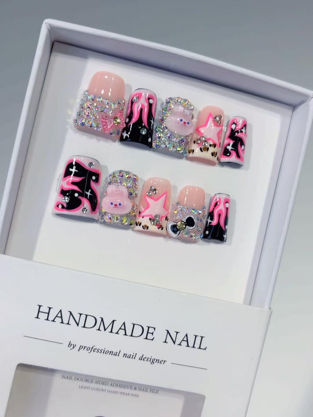 L Series・Luxury Premium Press-On Nail Set