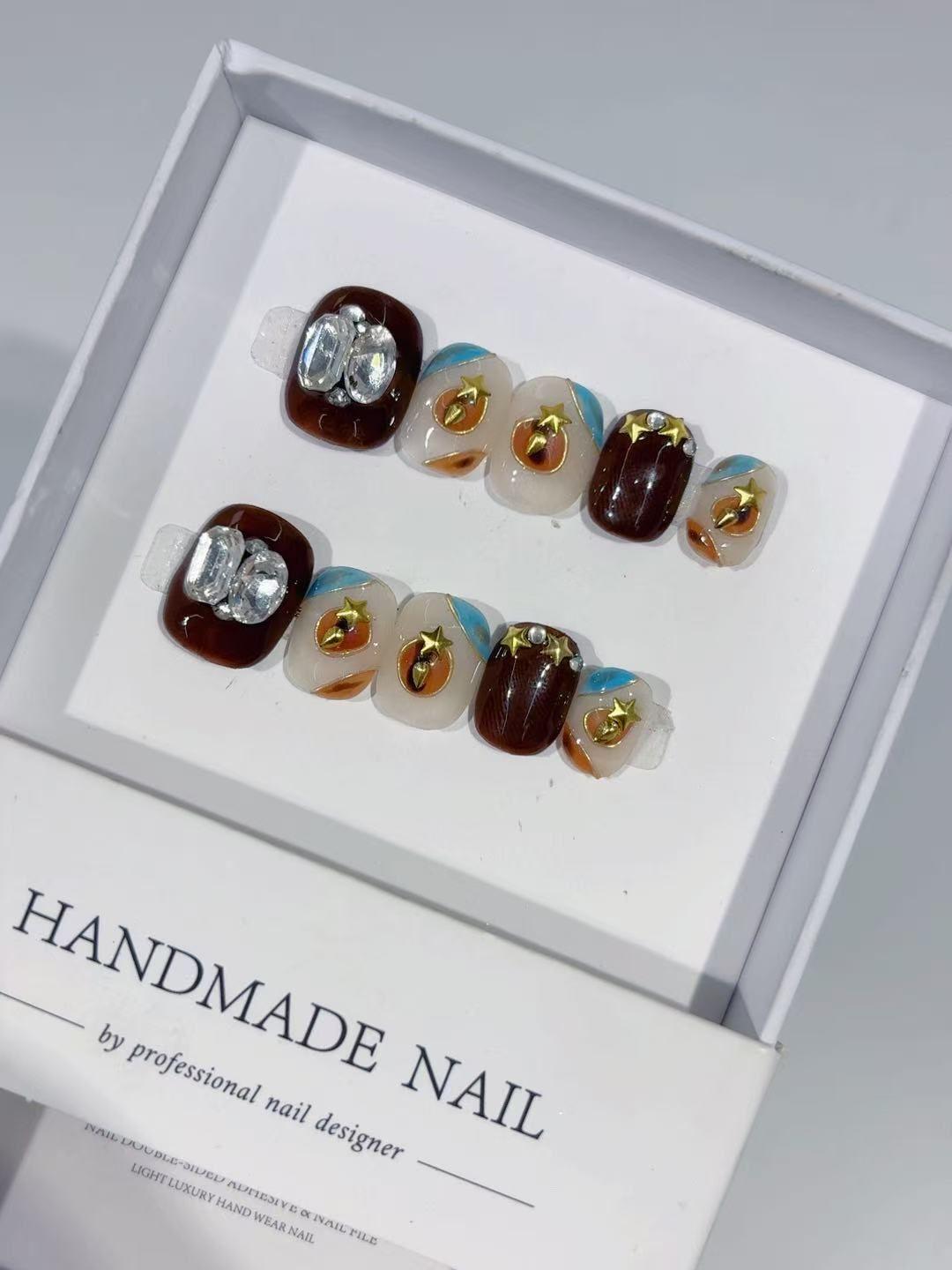 D Series (1) · Deluxe Premium Press-On Nail Set