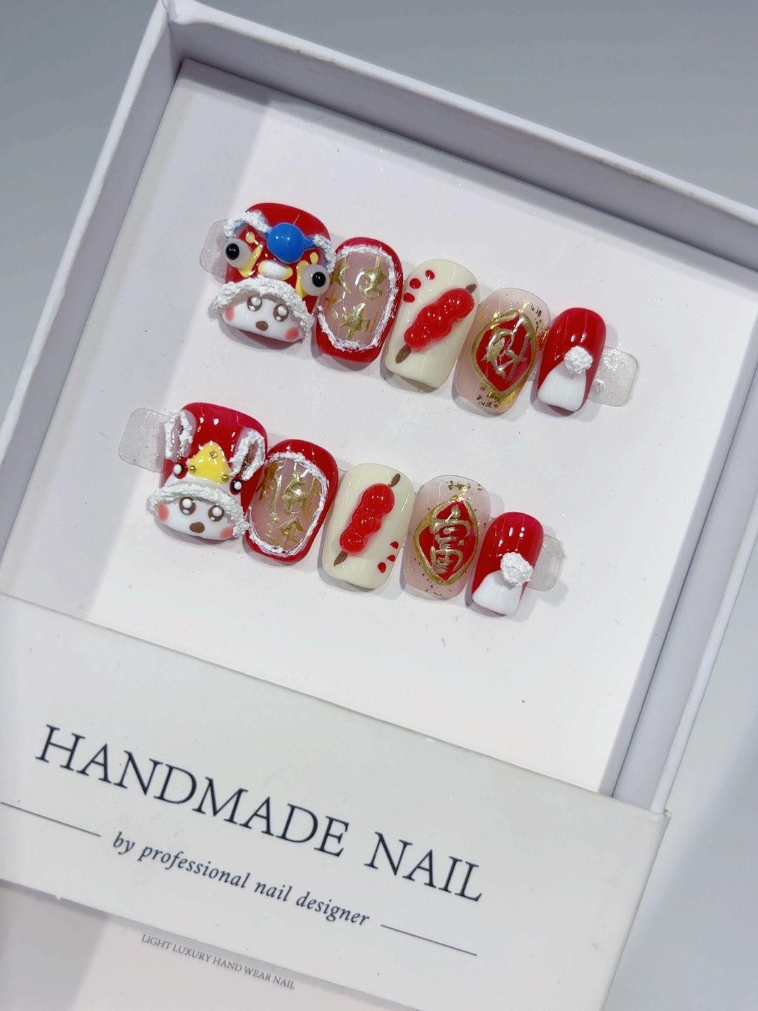 D Series (1) · Deluxe Premium Press-On Nail Set