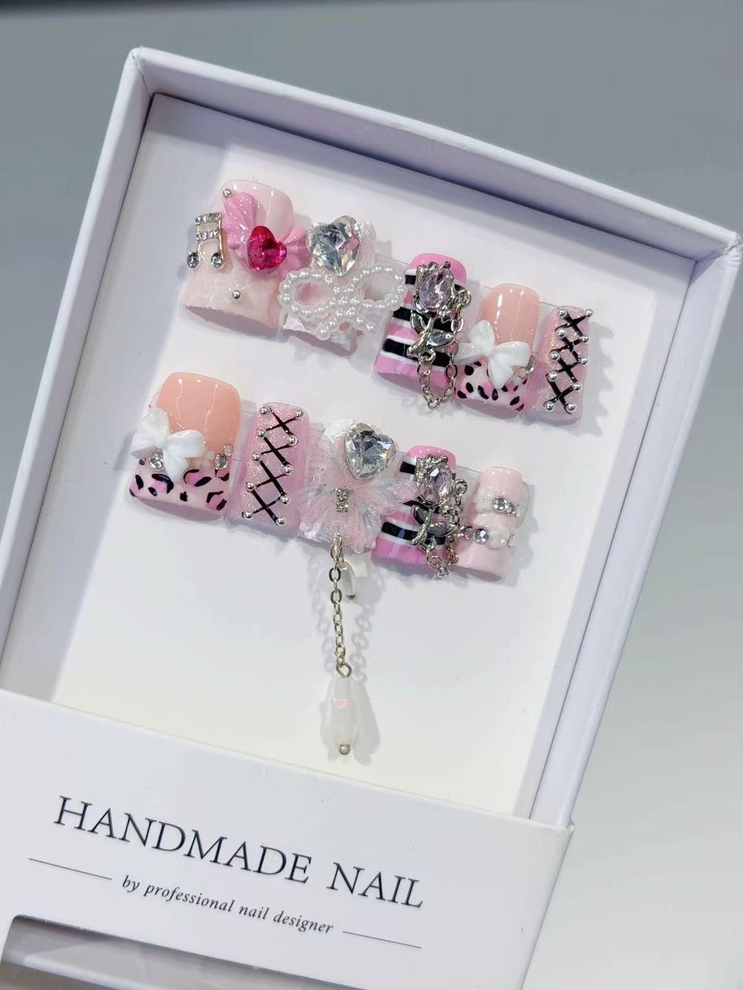 L Series・Luxury Premium Press-On Nail Set