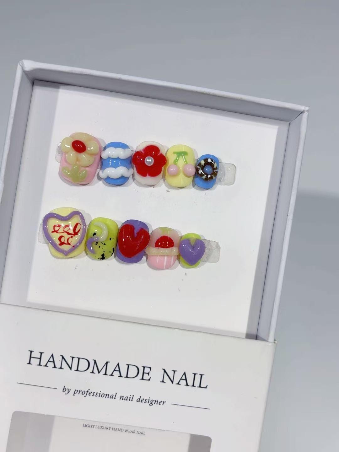 D Series (1) · Deluxe Premium Press-On Nail Set