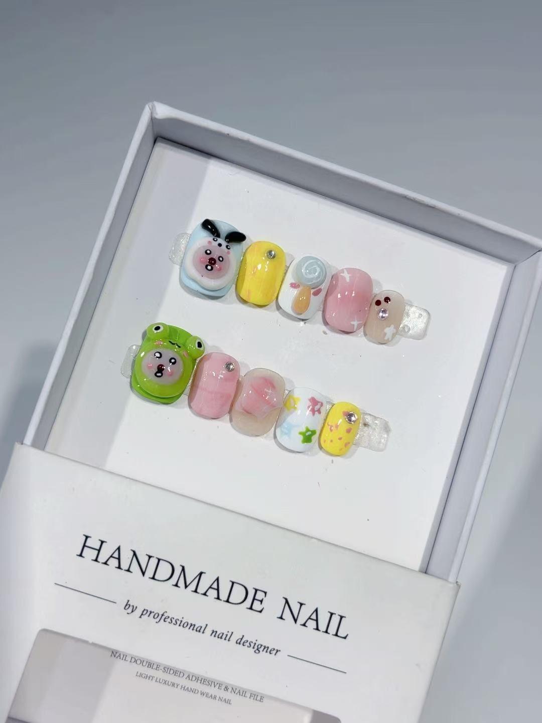 D Series (1) · Deluxe Premium Press-On Nail Set