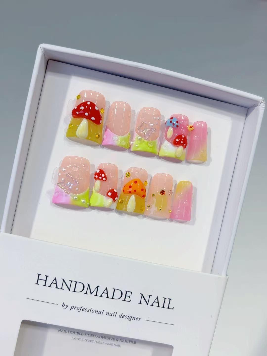 L Series・Luxury Premium Press-On Nail Set