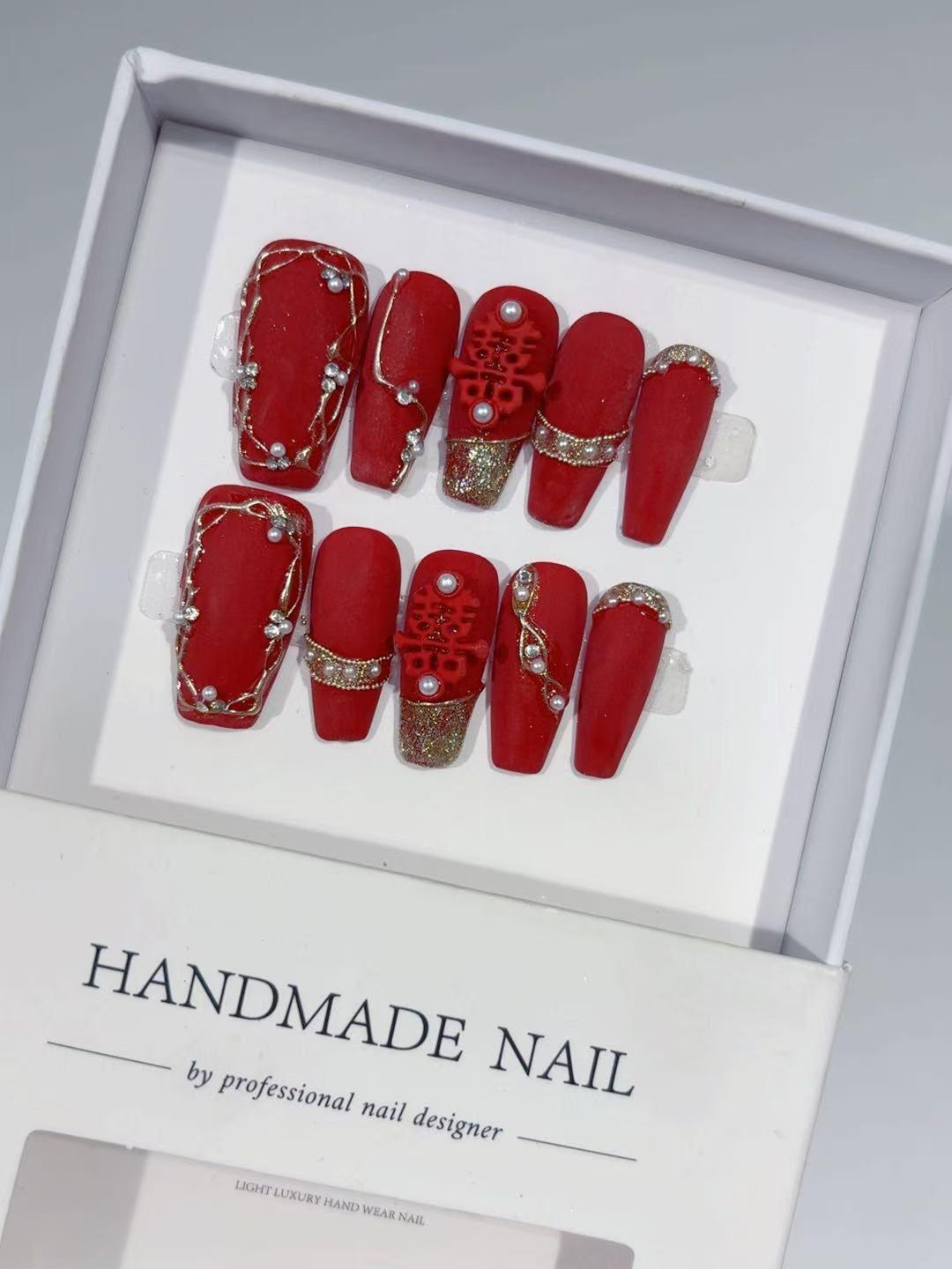 D Series (1) · Deluxe Premium Press-On Nail Set